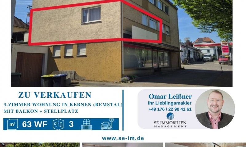 3 Zimmer, Stellplatz, perfekte Lage – Ihr neues Zuhause in Rommelshausen