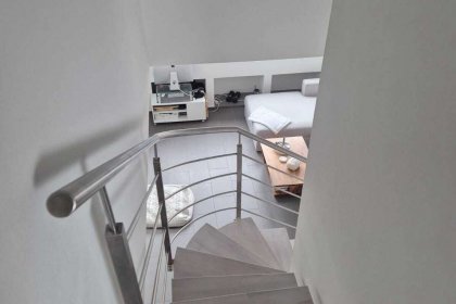 Treppe zum DG
