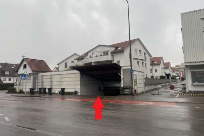 Zufahrt TG