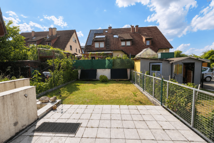 Terrasse und Garten