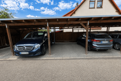 Carport Stellplatz