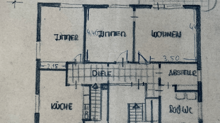 Wohnen mit Charakter – attraktive 3-Zimmerwohnung sucht neue Mieter, 2. OG, kein Aufzug