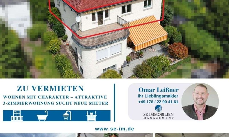 Wohnen mit Charakter – attraktive 3-Zimmerwohnung sucht neue Mieter, 2. OG, kein Aufzug
