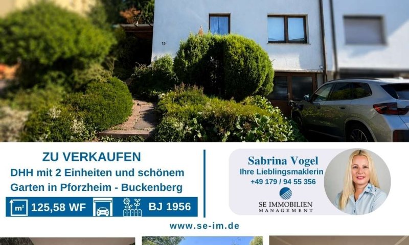 Viel Platz, viele Möglichkeiten – Doppelhaushälfte mit wunderschönem Garten & Ausbaupotenzial