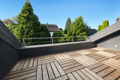 Dachterrasse - Zugang über OG Zimmer 1