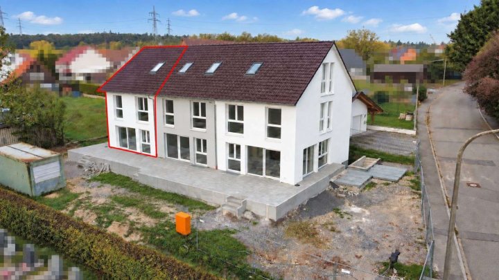Ihr Zuhause. Ihr Stil.  – Reihenhaus zum Selbstausbau oder Fertigstellenlassen in Kleinvillars