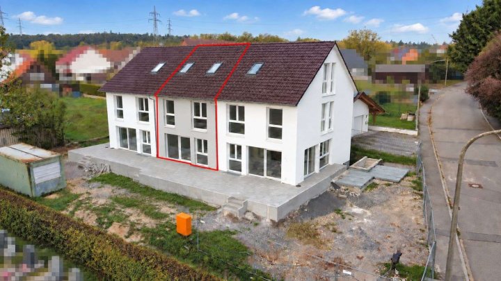 Ihr Zuhause. Ihr Stil.  – Reihenmittelhaus zum Selbstausbau oder Fertigstellenlassen in Kleinvillars