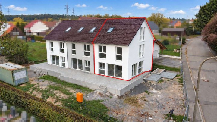 Ihr Zuhause. Ihr Stil.  – Reihenendhaus zum Selbstausbau oder Fertigstellenlassen in Kleinvillars