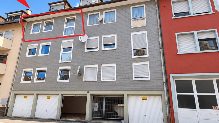 Gepflegte 2-Zim. Whg – ideal als Kapitalanlage mit Perspektive zur Eigennutzung!