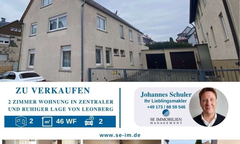 2 Zimmer Wohnung in zentraler und ruhiger Lage von Leonberg