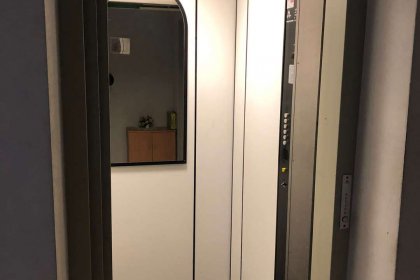 Aufzug bis in die Wohnung