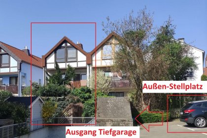 Hausansicht Rückseite_markiert