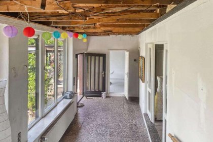 Flurbereich Anbau Decke demontiert