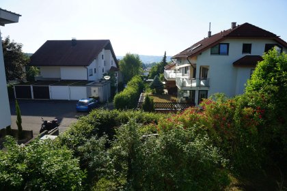 Balkon Blick Südwesten