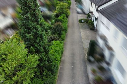 Anliegerstraße zum Haus