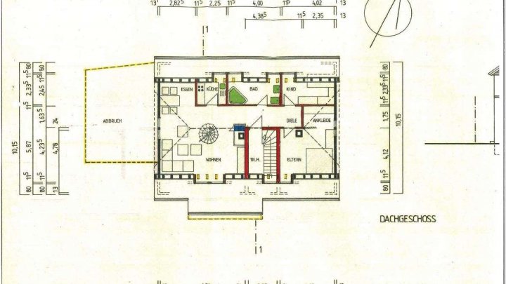 Großzügiges Wohnen unterm Fachwerk - Charmante 4 Zimmer-Wohnung in Oberderdingen!