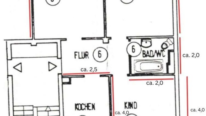 Attraktive 3-Zimmer-Wohnung mit großem Balkon, schöner Küche und Stellplatzoption