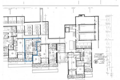Grundriss bemaßt Kernerstraße 205 Grundriss bemaßt Kernerstraße 205