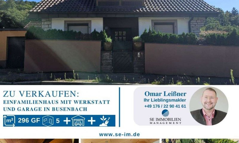 ***Gepflegtes Einfamilienhaus mit goßer Werkstatt/Garage zu verkaufen!***