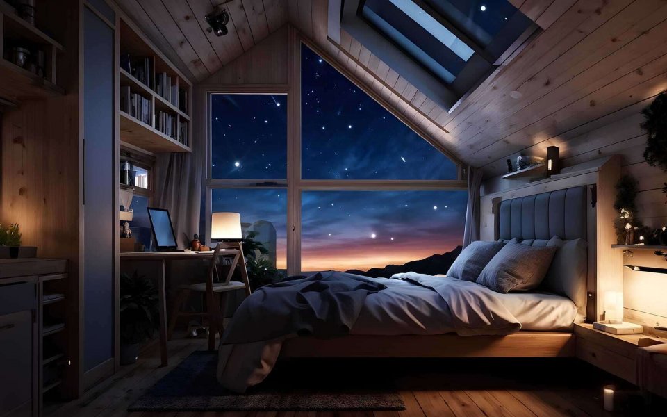 Sternhimmel bei Nacht