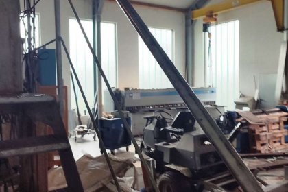 Abgang zur Maschinenhalle