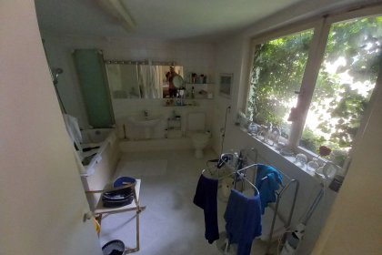 Tageslichtbadezimmer