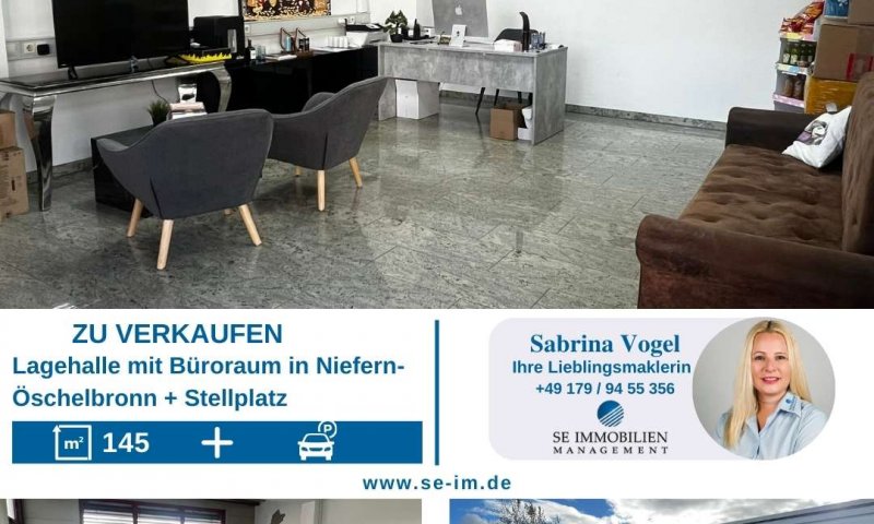 Halle mit einladender Bürofläche zu verkaufen!