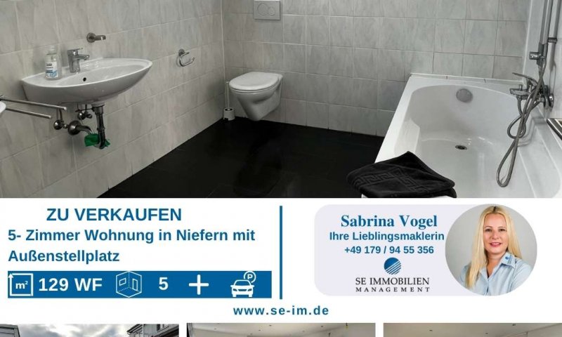 Sehr großzügige 5 Zimmer Wohnung im Hinterhof mit Stellplatz zu verkaufen!