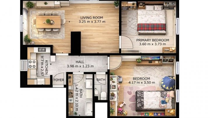 Helle 3-Zimmer-Dachgeschosswohnung in idyllischer Lage von Unterriexingen mit guter Anbindung