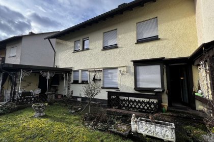 Rückansicht vom Garten