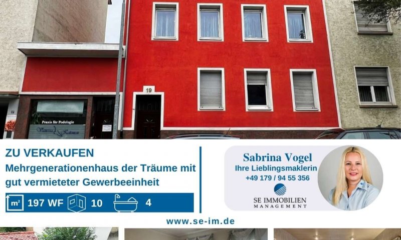 5 Wohnungen umsetzbar, Gewerbe & Hinterhaus! Alles unter 2 Dächern!