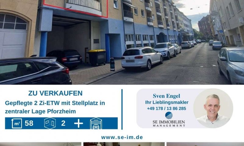 Barrierefreie 2 Zi-ETW mit XXL-Auto-Stellplatz