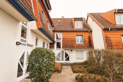 Außenansicht Zugang