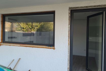 Fensterbereich Schlafzimmer nicht verkleidet