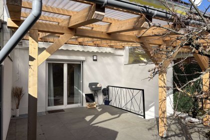 Überdachte Terrasse