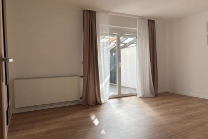 Wohnzimmer mit Terrassenzugang