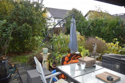 Terrasse und Garten