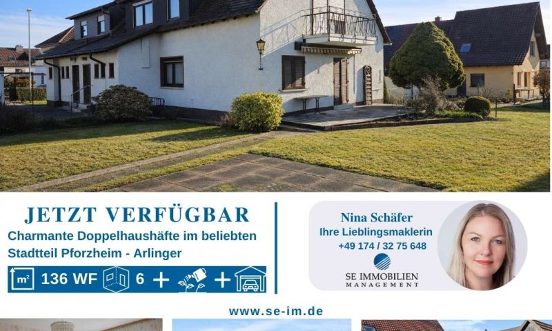 **Ihr neues Zuhause**Doppelhaushälfte mit sonnigem Garten in begehrtem Stadtteil von Pforzheim
