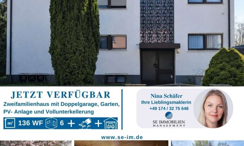 Attraktives Zweifamilienhaus mit großem Grundstück, PV-Anlage & Ausbaupotenzial in ruhiger Lage