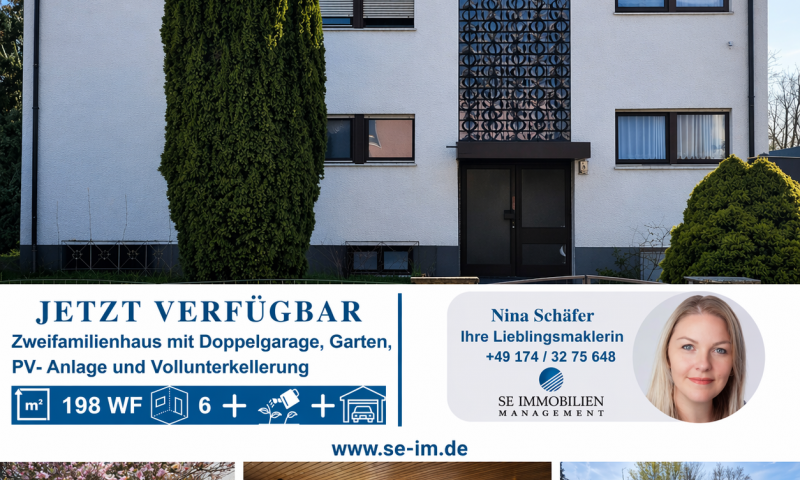 Attraktives Zweifamilienhaus mit großem Grundstück, PV-Anlage & Ausbaupotenzial in ruhiger Lage