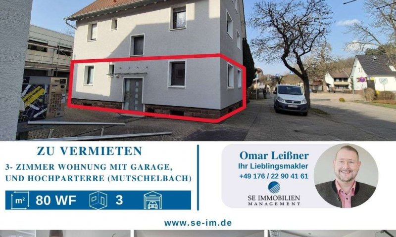 Modernes Wohnen: 3 Zimmer mit Komfort-Bad und Garagenplatz