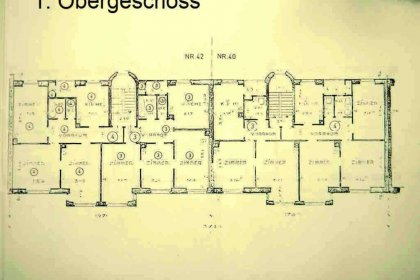 Grundriss 1. Obergeschoss